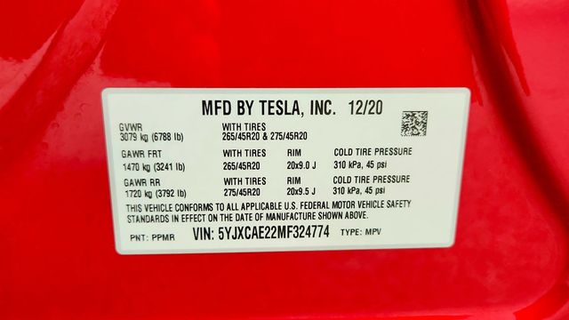 2021 Tesla Model X Long Range Plus AWD *Ltd Avail* - 22967938 - 24