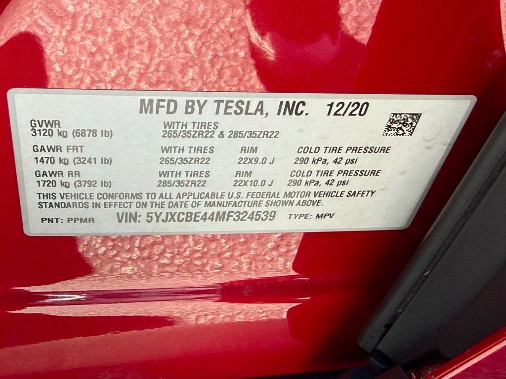 2021 Tesla Model X Performance AWD - 22945054 - 38