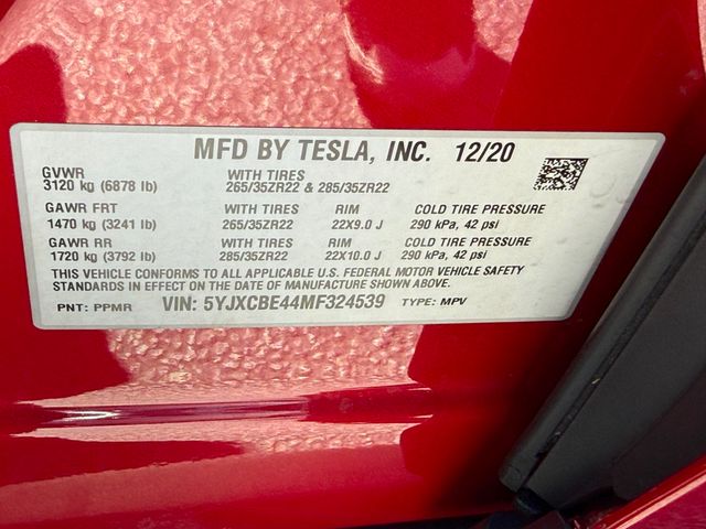 2021 Tesla Model X Performance AWD - 22945054 - 38