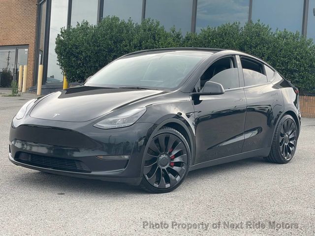 2021 Tesla Model Y 2021 TESLA MODEL Y PERFORMANCE AWD 1-OWNER 615-730-9991 - 23052768 - 24