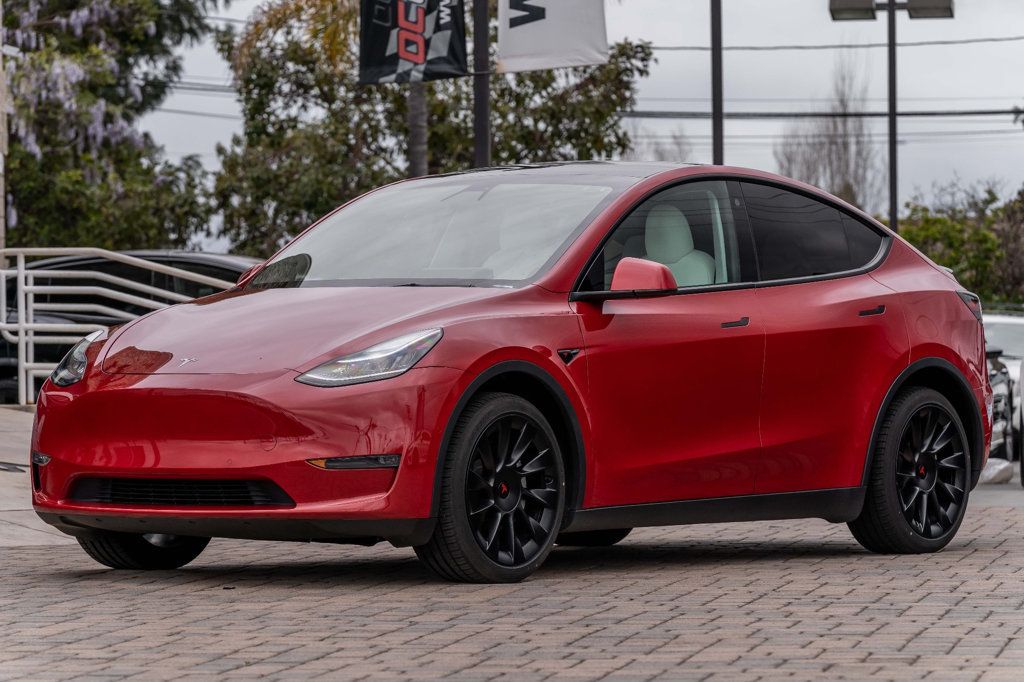 2021 Tesla Model Y GORGEOUS WHITE INTERIOR! - 22388220 - 7