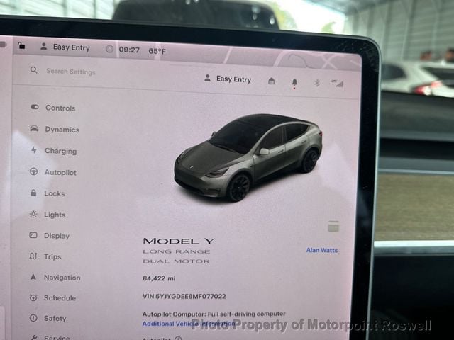 2021 Tesla Model Y LISTED PRICE INCLUDES EV TAX CREDIT - 22680505 - 1