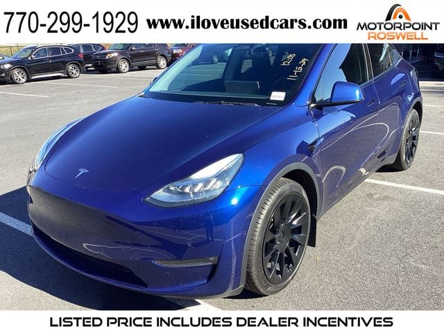 2021 Tesla Model Y LISTED PRICE INCLUDES EV TAX CREDIT - 22680507 - 0