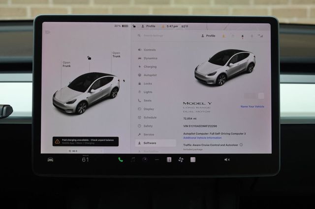 2021 Tesla Model Y Long Range - 23034640 - 46