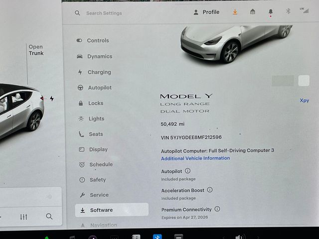 2021 Tesla Model Y Long Range AWD - 23011283 - 29