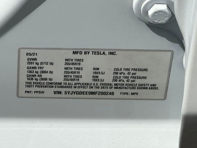 2021 Tesla Model Y Long Range AWD - 22649700 - 22