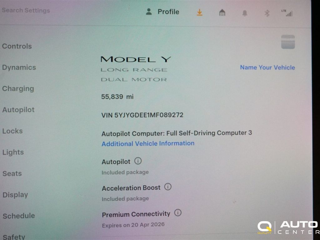 2021 Tesla Model Y Long Range AWD - 23005601 - 15