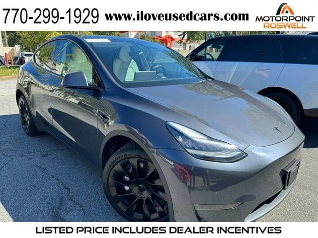 2021 Tesla Model Y Long Range AWD - 22672433 - 0