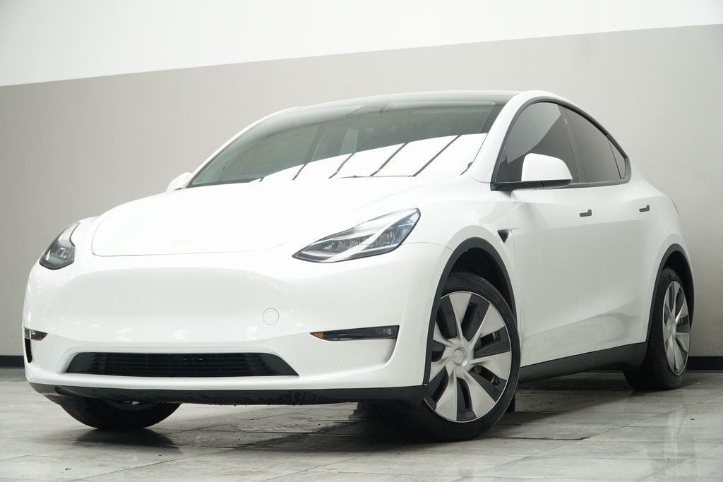 Used 2021 Tesla Model Y Long Range with VIN 5YJYGDEE8MF138161 for sale in Kennesaw, GA