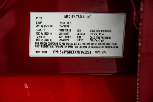 2021 Tesla Model Y Long Range AWD - 22983358 - 37