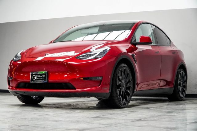 2021 Tesla Model Y Long Range AWD - 22983358 - 8