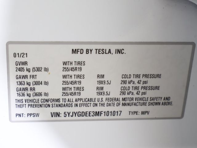 2021 Tesla Model Y Long Range AWD - 22994571 - 55