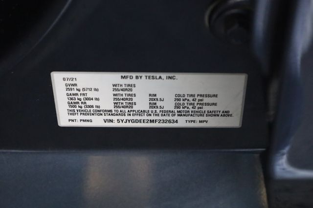 2021 Tesla Model Y Long Range AWD - 22969223 - 11
