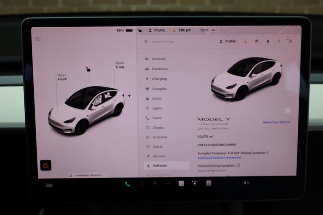 2021 Tesla Model Y Long Range AWD - 22969273 - 34