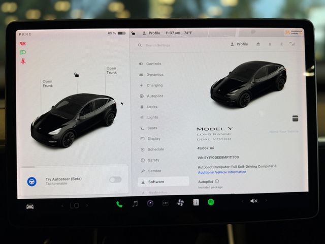 2021 Tesla Model Y Long Range AWD - 23067038 - 20