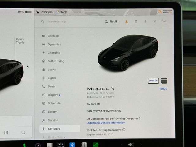 2021 Tesla Model Y Long Range AWD - 23071382 - 23
