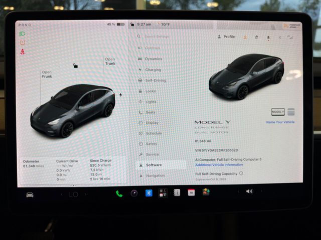 2021 Tesla Model Y Long Range AWD - 23083449 - 29