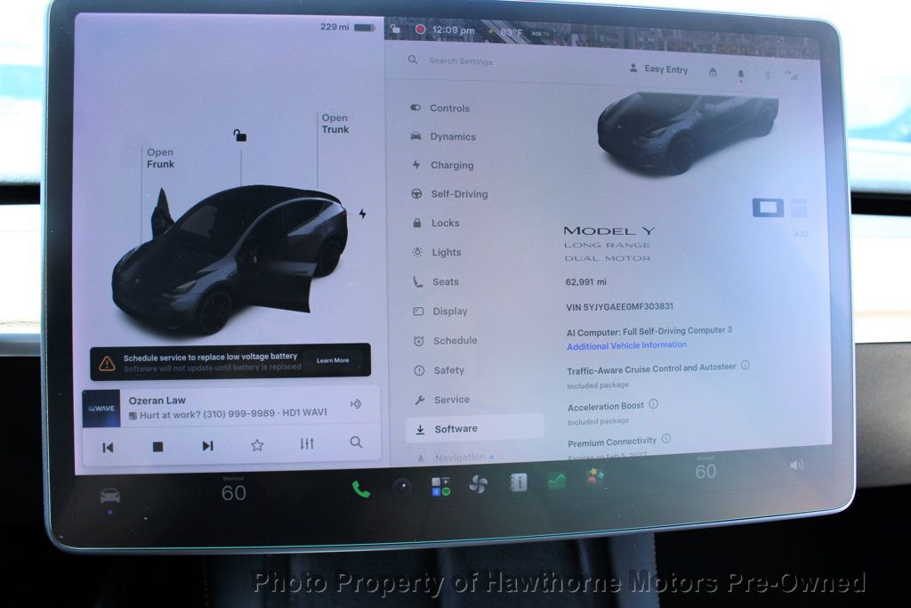 2021 Tesla Model Y Long Range AWD - 23060397 - 18
