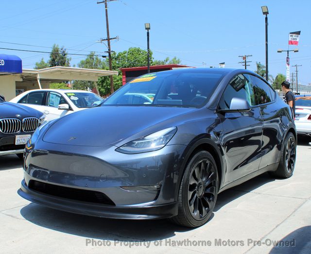 2021 Tesla Model Y Long Range AWD - 23060397 - 1
