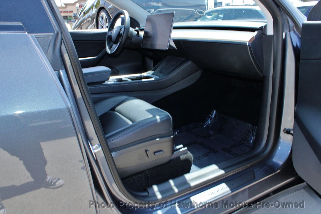 2021 Tesla Model Y Long Range AWD - 23060397 - 20
