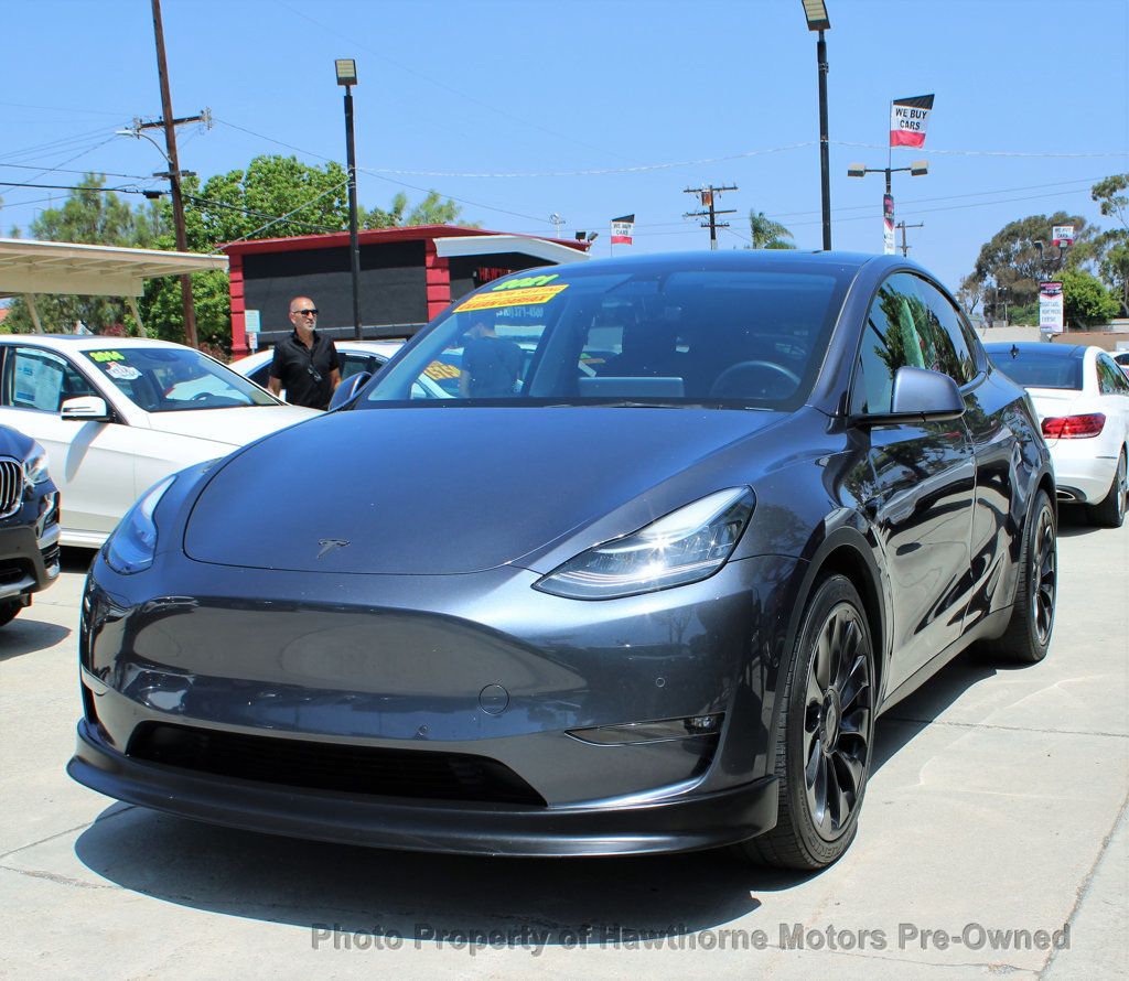 2021 Tesla Model Y Long Range AWD - 23060397 - 21