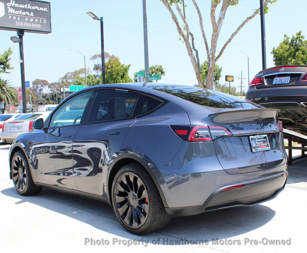 2021 Tesla Model Y Long Range AWD - 23060397 - 4
