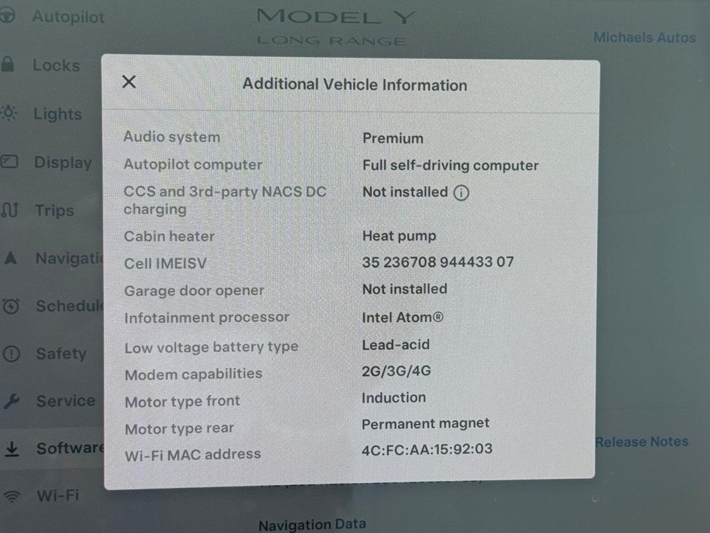 2021 Tesla Model Y Long Range AWD - 22532785 - 11