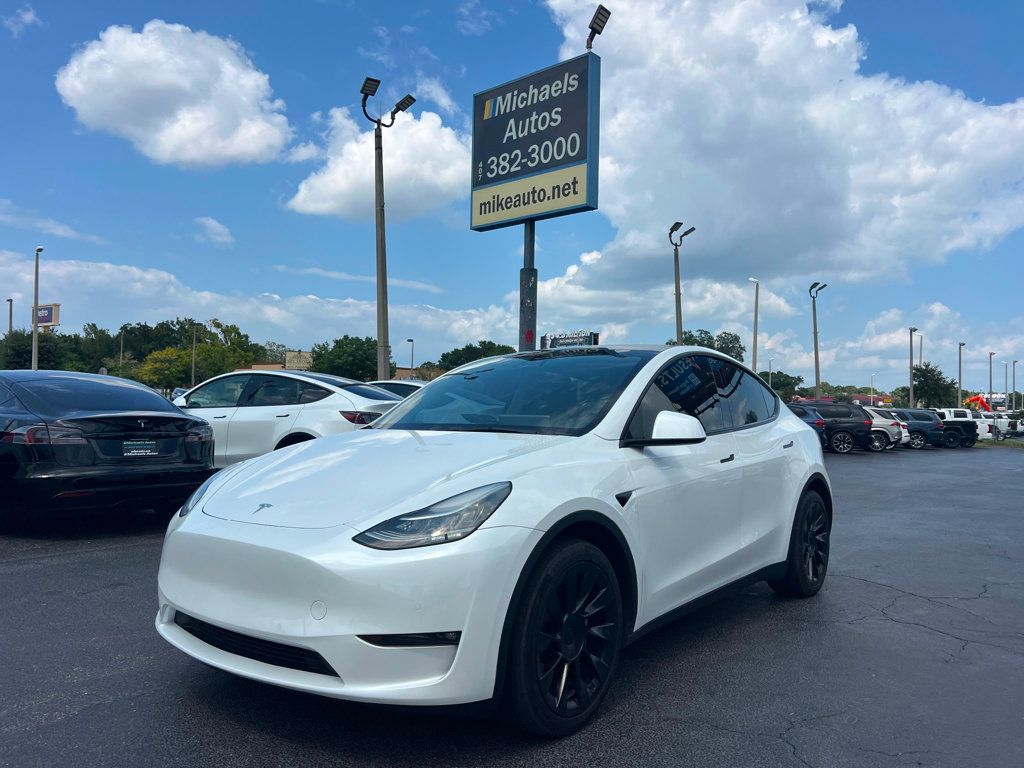 2021 Tesla Model Y Long Range AWD - 22558470 - 0