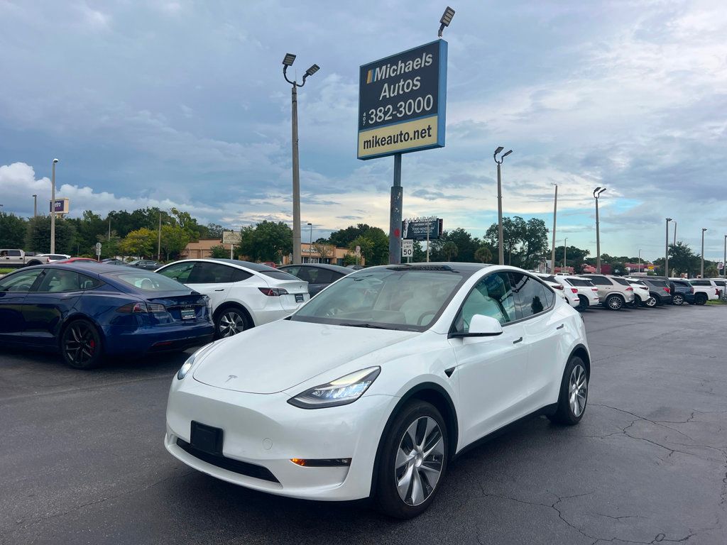 2021 Tesla Model Y Long Range AWD - 22578429 - 0