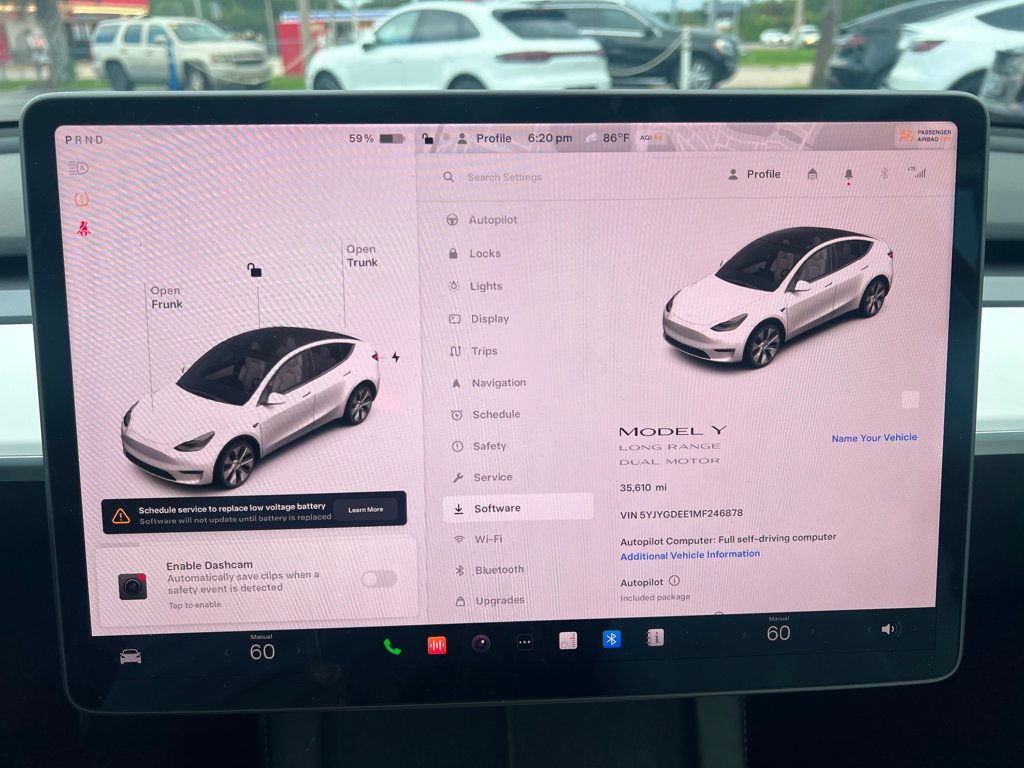 2021 Tesla Model Y Long Range AWD - 22578429 - 12