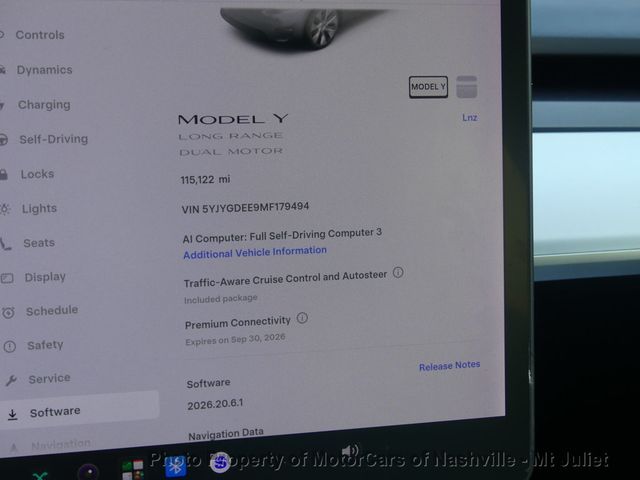 2021 Tesla Model Y Long Range AWD - 23079683 - 31