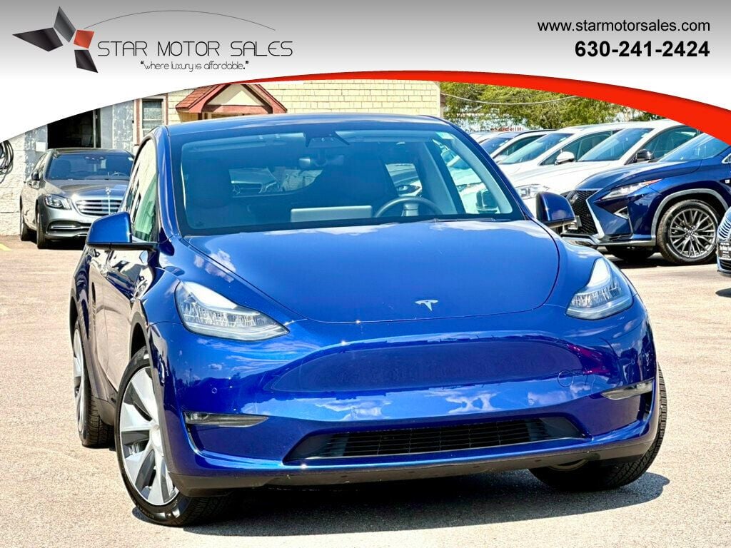 2021 Tesla Model Y Long Range AWD - 22527623 - 0