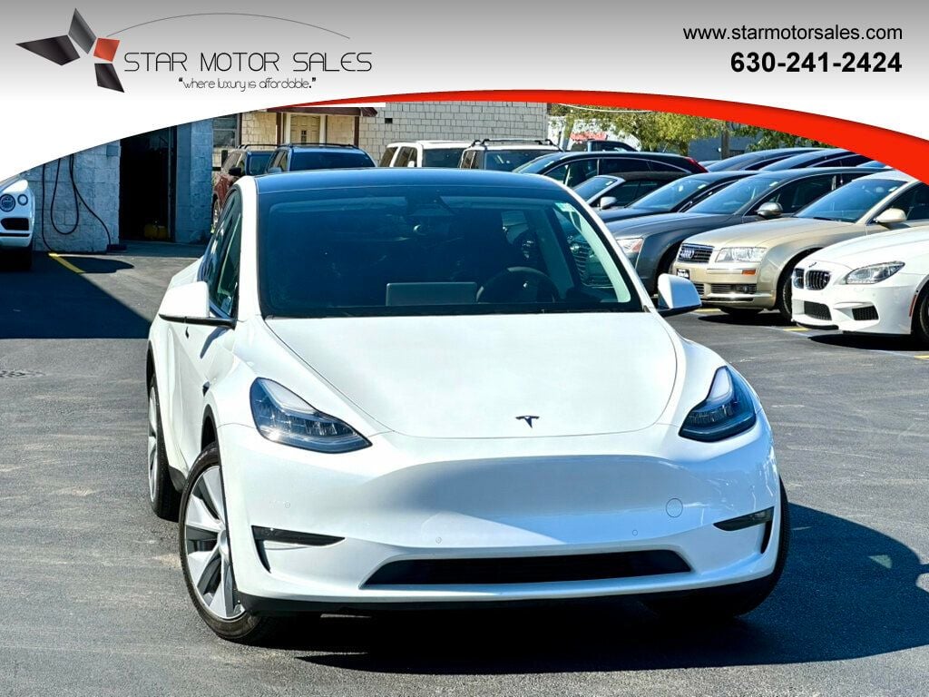 2021 Tesla Model Y Long Range AWD - 22612232 - 0