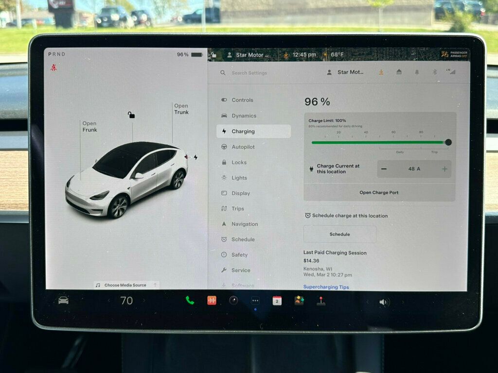 2021 Tesla Model Y Long Range AWD - 22612232 - 33