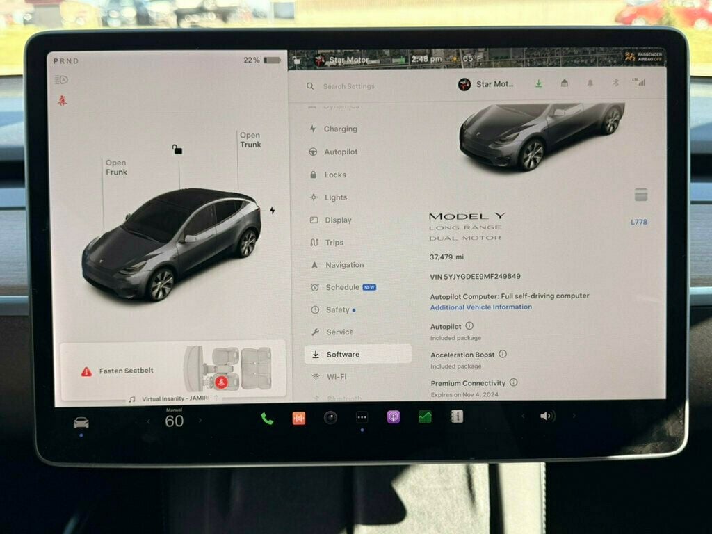 2021 Tesla Model Y Long Range AWD - 22623531 - 4