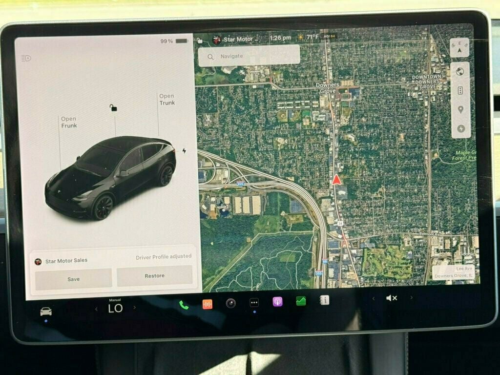 2021 Tesla Model Y Long Range AWD - 22623559 - 2