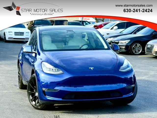 2021 Tesla Model Y Long Range AWD - 22664426 - 0