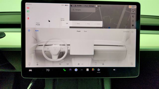 2021 Tesla Model Y Long Range AWD w/ 7 Seat White & Black Premium Interior - 23003593 - 21