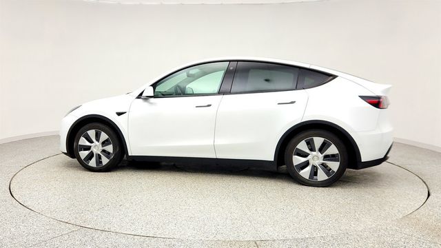 2021 Tesla Model Y Long Range AWD w/ 7 Seat White & Black Premium Interior - 23003593 - 7