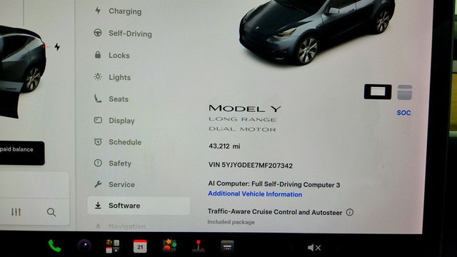 2021 Tesla Model Y Long Range AWD w/ Acceleration Boost - 23056231 - 12