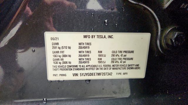 2021 Tesla Model Y Long Range AWD w/ Acceleration Boost - 23056231 - 23