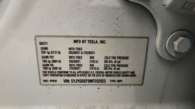 2021 Tesla Model Y Performance AWD - 23070831 - 19
