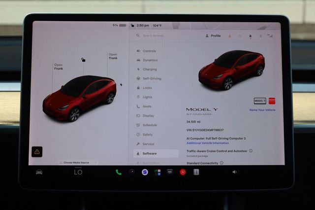 2021 Tesla Model Y Standard Range - 23076108 - 43