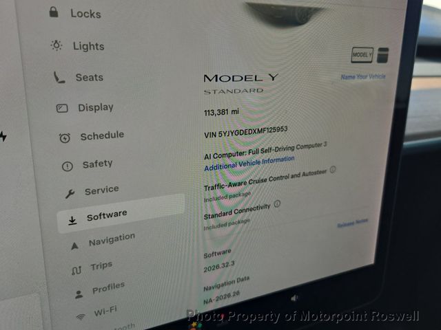 2021 Tesla Model Y Standard Range RWD - 23088652 - 2