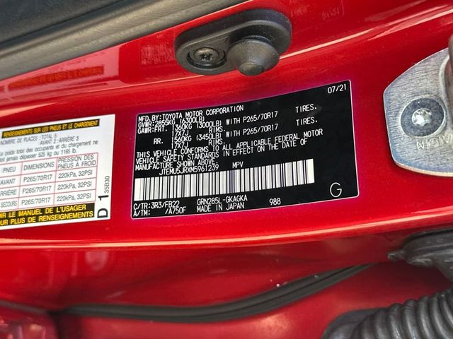 2021 Toyota 4Runner SR5 4WD - 22953742 - 20