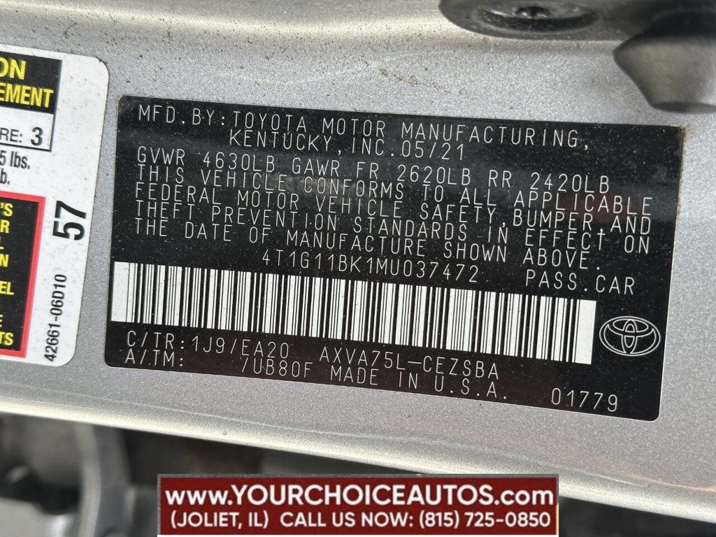 2021 Toyota Camry SE AWD 4dr Sedan - 22838827 - 12