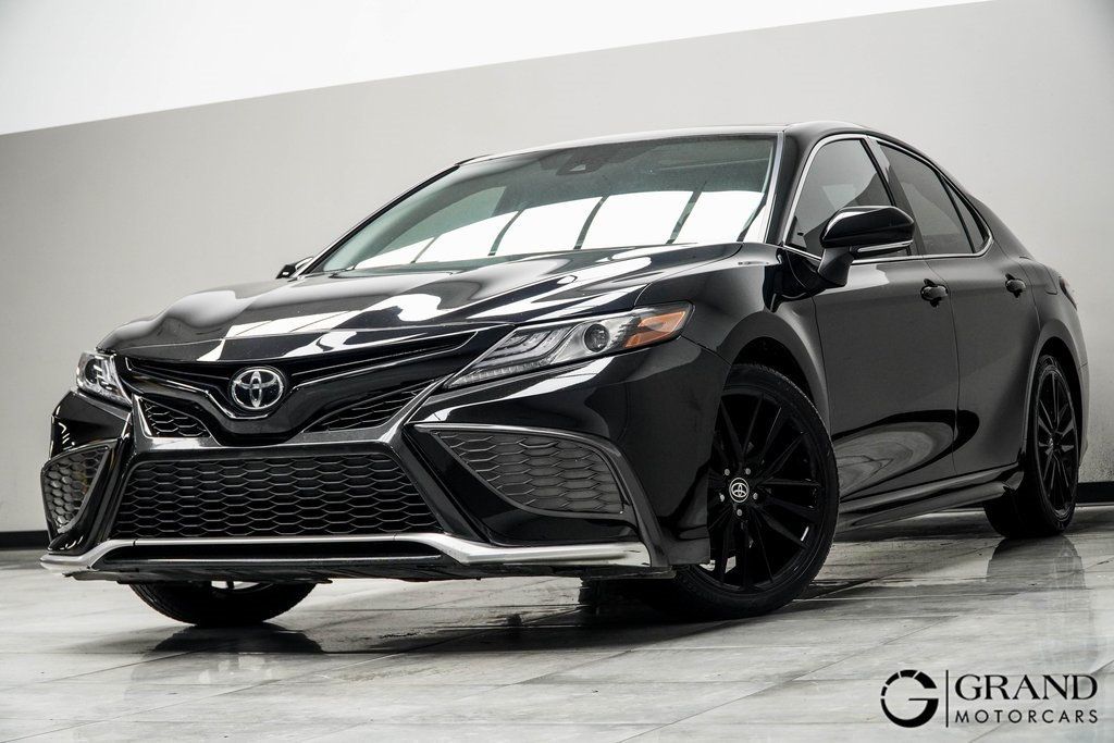 Used 2021 Toyota Camry XSE with VIN 4T1K61AK2MU451468 for sale in Kennesaw, GA