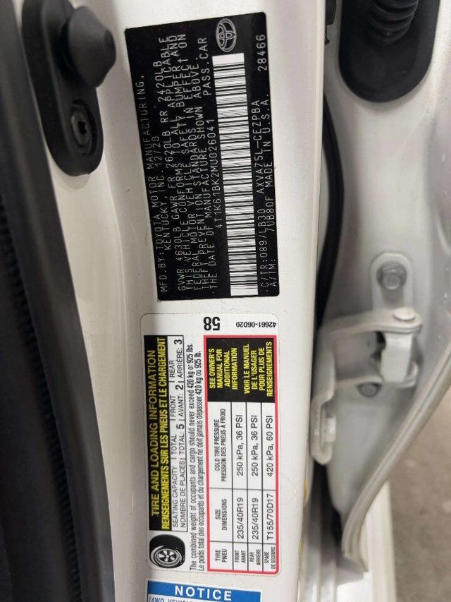 2021 Toyota Camry XSE Automatic AWD - 22951793 - 38