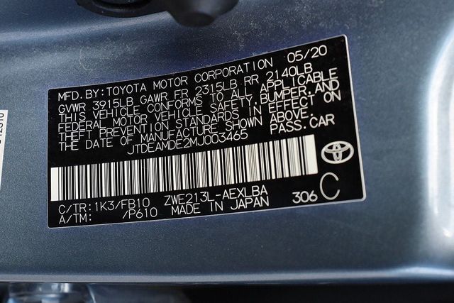 2021 TOYOTA Corolla Hybrid LE CVT - 22926277 - 32