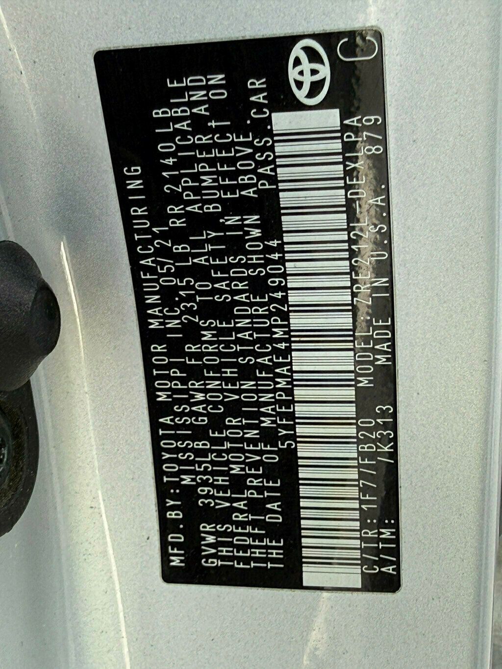 2021 Toyota Corolla LE CVT - 23047650 - 27